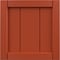 Ekena Millwork 12"W x 12"H True Fit PVC Framed Board-n-Batten Shutters Sample, Colorful Leaves SAMPLE-TFPBFCL - alternate 1